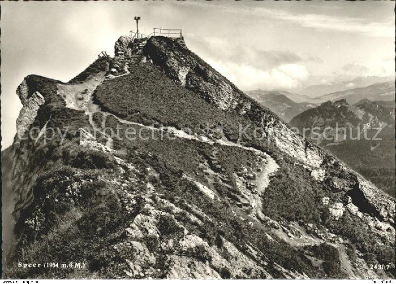 11638072 Ebnat-Kappel Speer Gipfel Aussichtsplattform Appenzeller Alpen Ebnat-Ka - Otros & Sin Clasificación