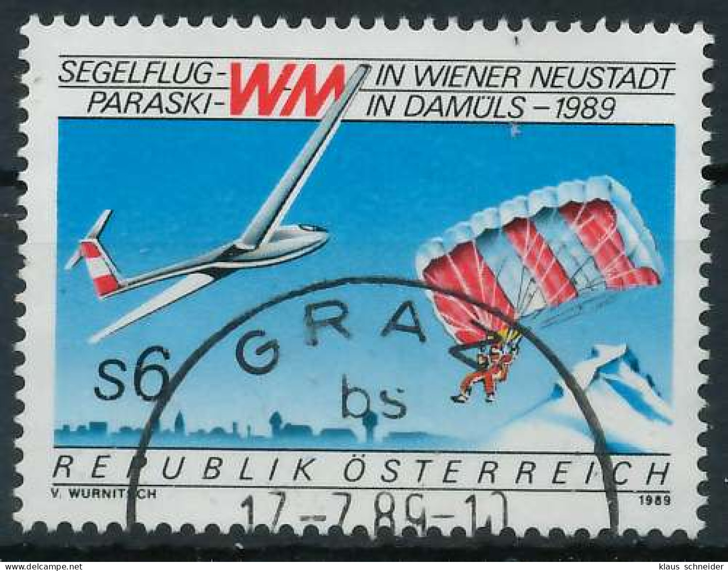 ÖSTERREICH 1989 Nr 1947 Gestempelt X23F69A - Oblitérés