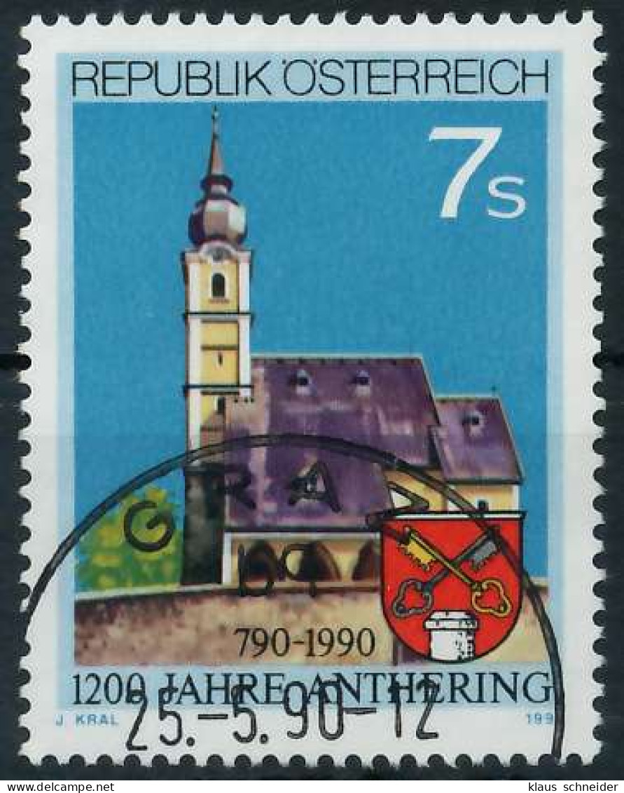 ÖSTERREICH 1990 Nr 1986 Gestempelt X23F7BE - Used Stamps