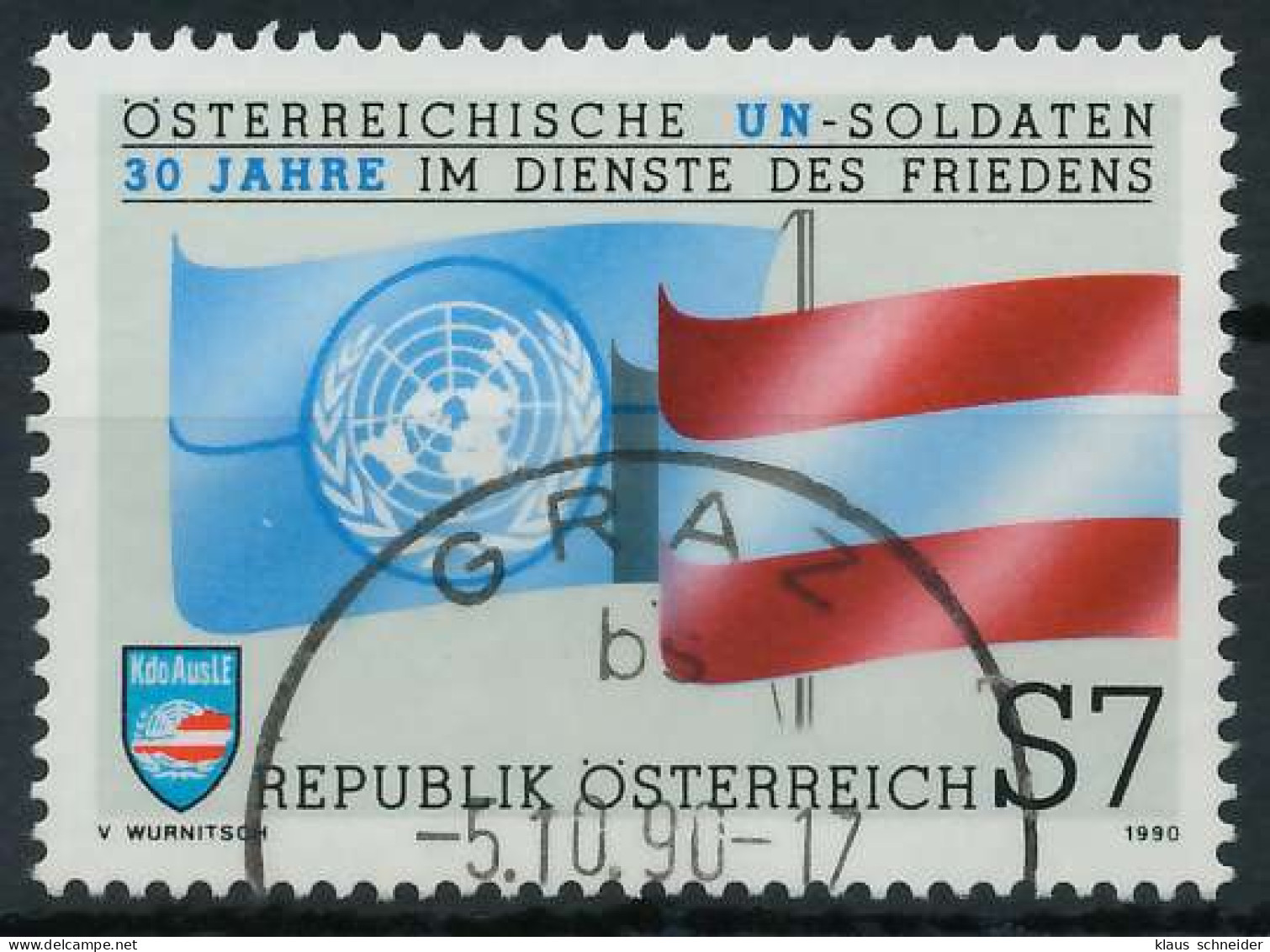 ÖSTERREICH 1990 Nr 2004 Gestempelt X245F82 - Used Stamps