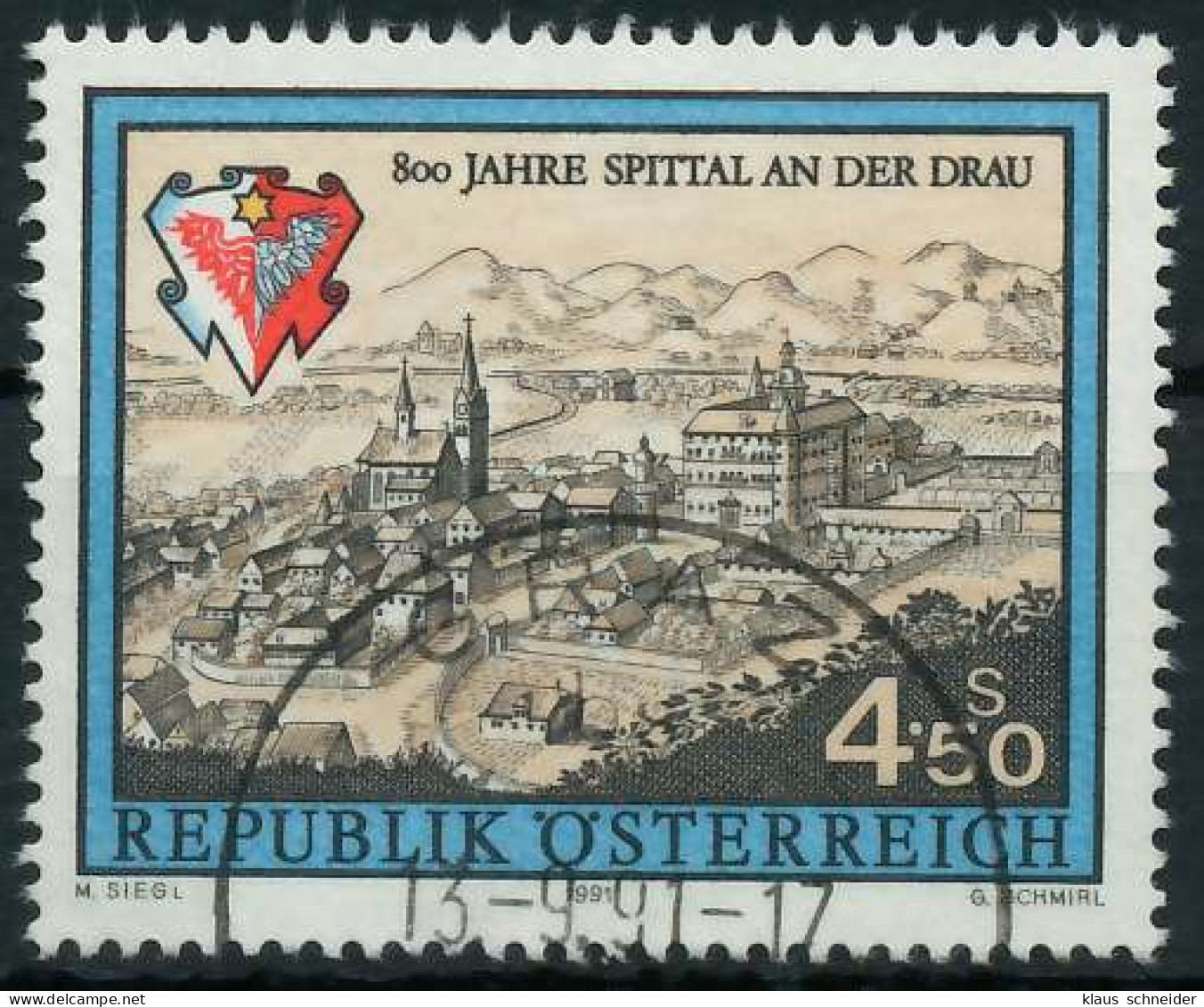 ÖSTERREICH 1991 Nr 2024 Gestempelt X245FF2 - Used Stamps