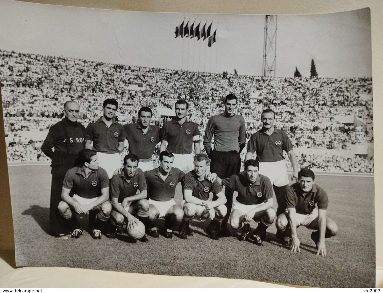 Italy Soccer Italia Calcio A.S. ROMA  1962-63.  24x18 Cm - Sports