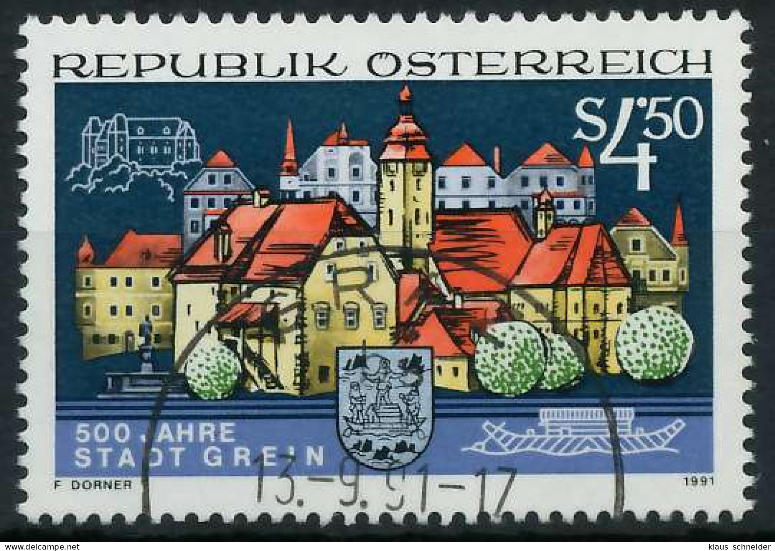ÖSTERREICH 1991 Nr 2030 Gestempelt X246022 - Used Stamps