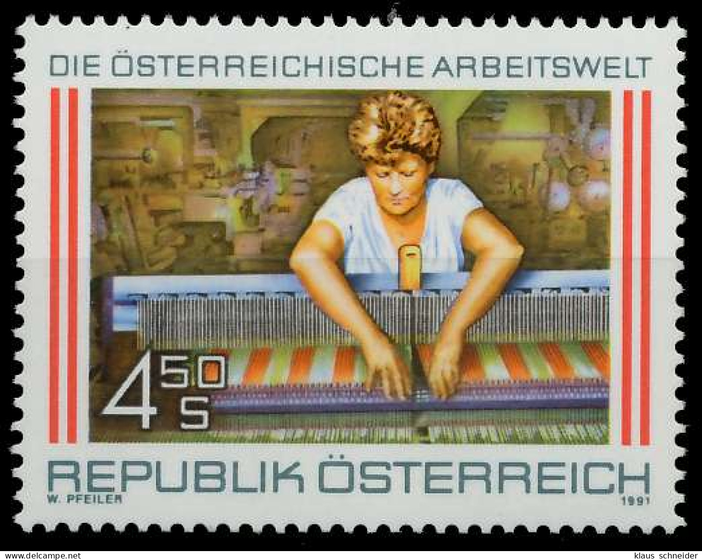ÖSTERREICH 1991 Nr 2044 Postfrisch X24608A - Unused Stamps