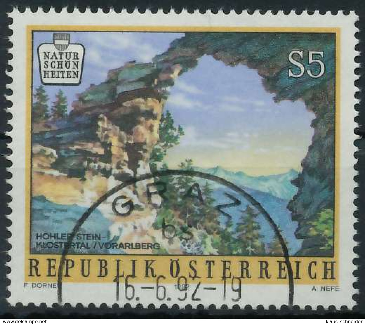 ÖSTERREICH 1992 Nr 2051 Gestempelt X2460B2 - Used Stamps