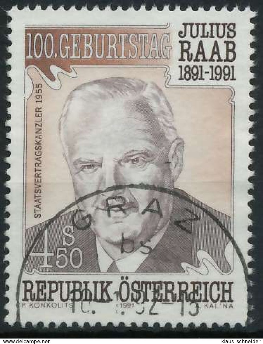 ÖSTERREICH 1991 Nr 2047 Gestempelt X2460B6 - Used Stamps