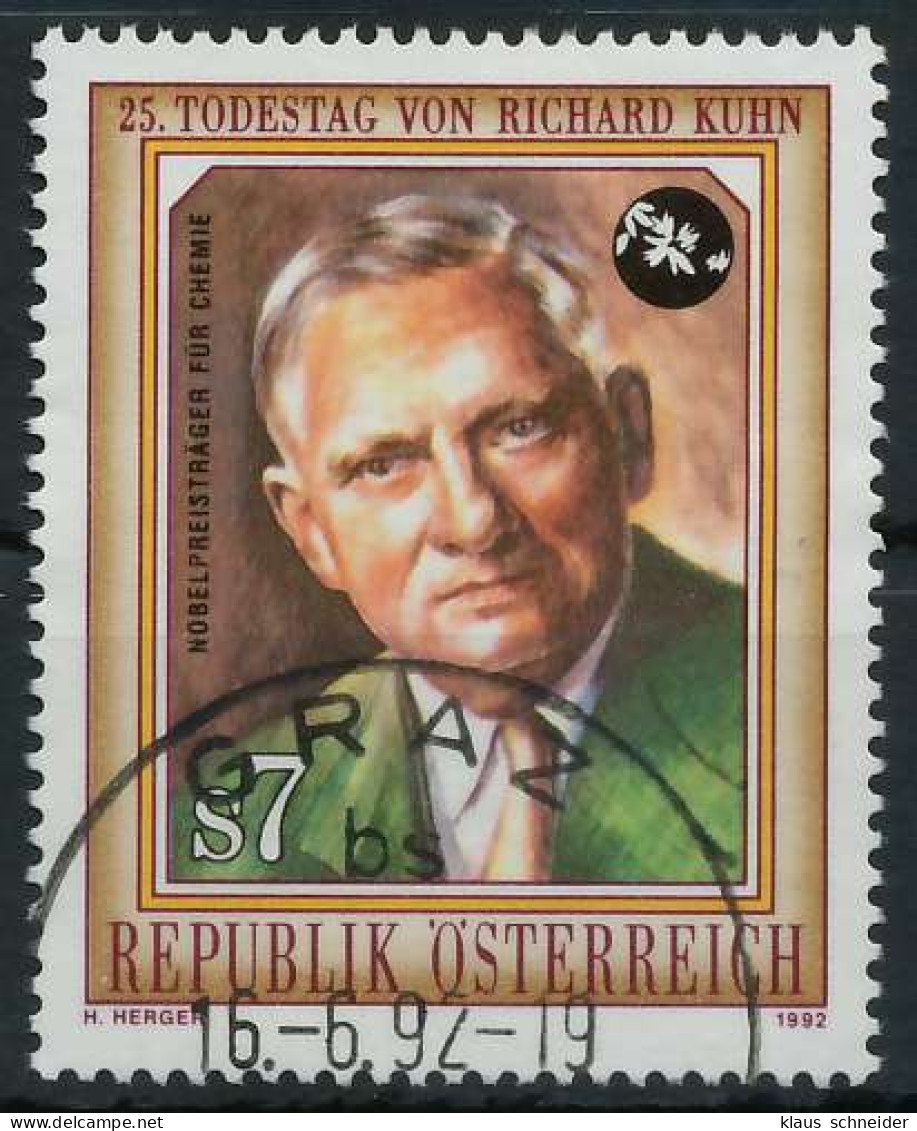 ÖSTERREICH 1992 Nr 2058 Gestempelt X24611E - Usati