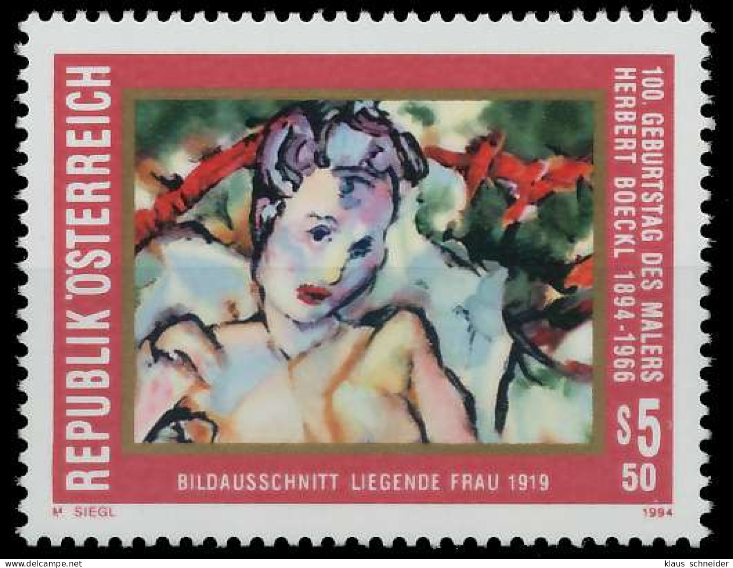 ÖSTERREICH 1994 Nr 2122 Postfrisch X2462FA - Unused Stamps