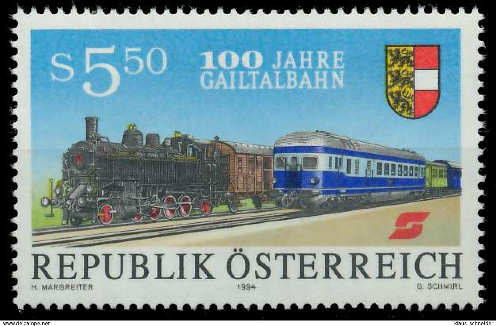 ÖSTERREICH 1994 Nr 2130 Postfrisch X24634E - Unused Stamps