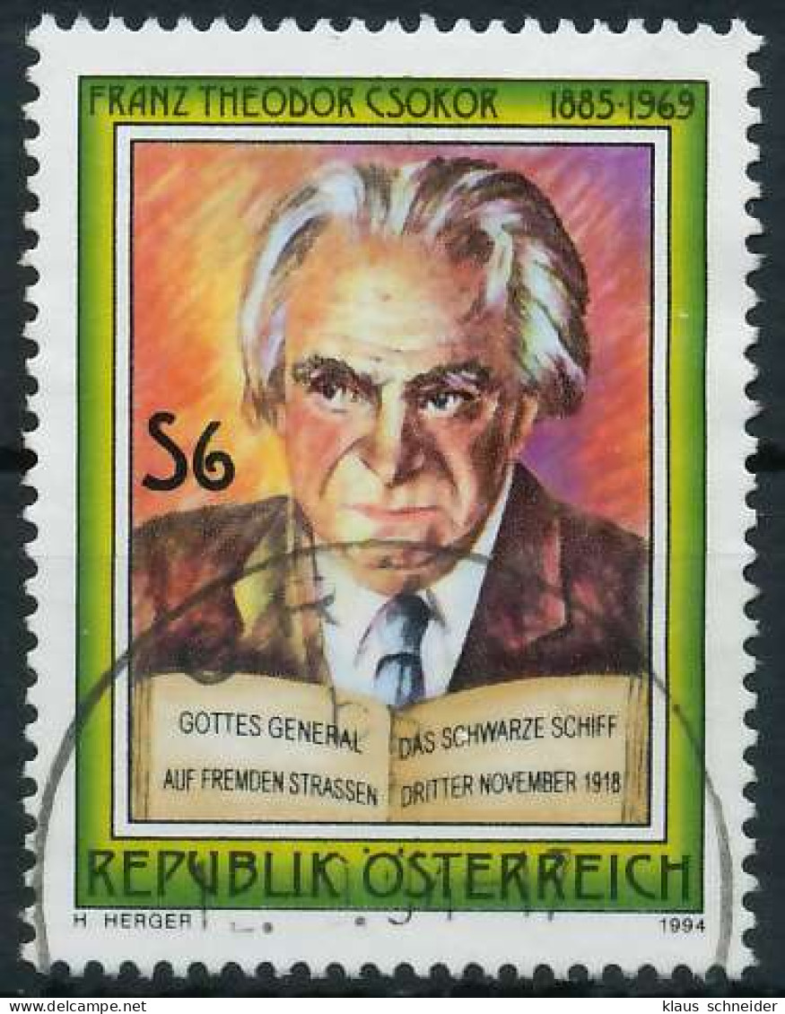 ÖSTERREICH 1994 Nr 2136 Gestempelt X246386 - Gebruikt