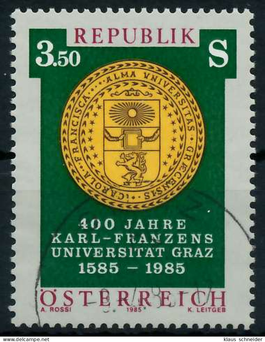 ÖSTERREICH 1985 Nr 1799 Gestempelt X2466AE - Used Stamps