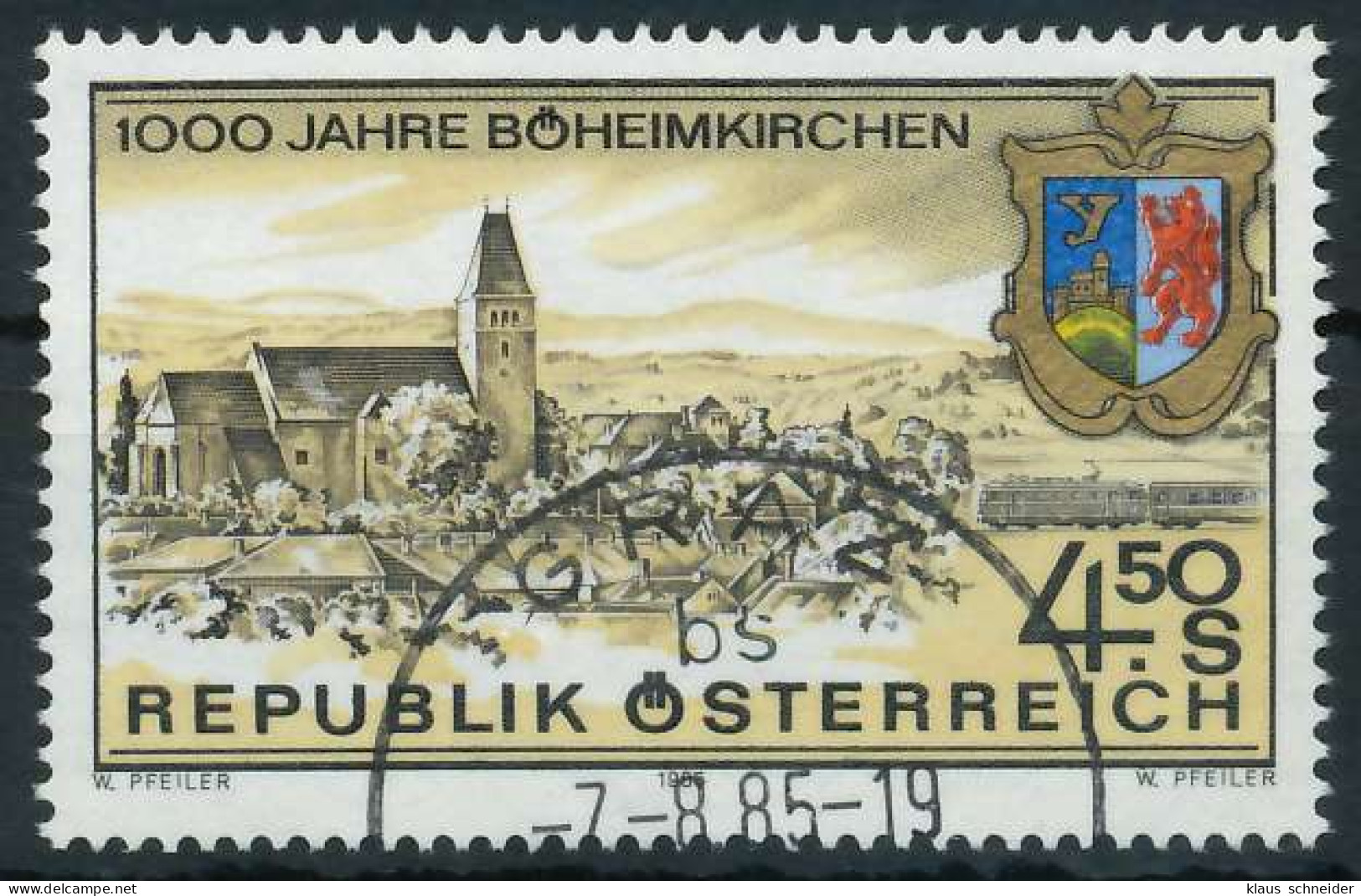 ÖSTERREICH 1985 Nr 1812 Gestempelt X2466EA - Used Stamps