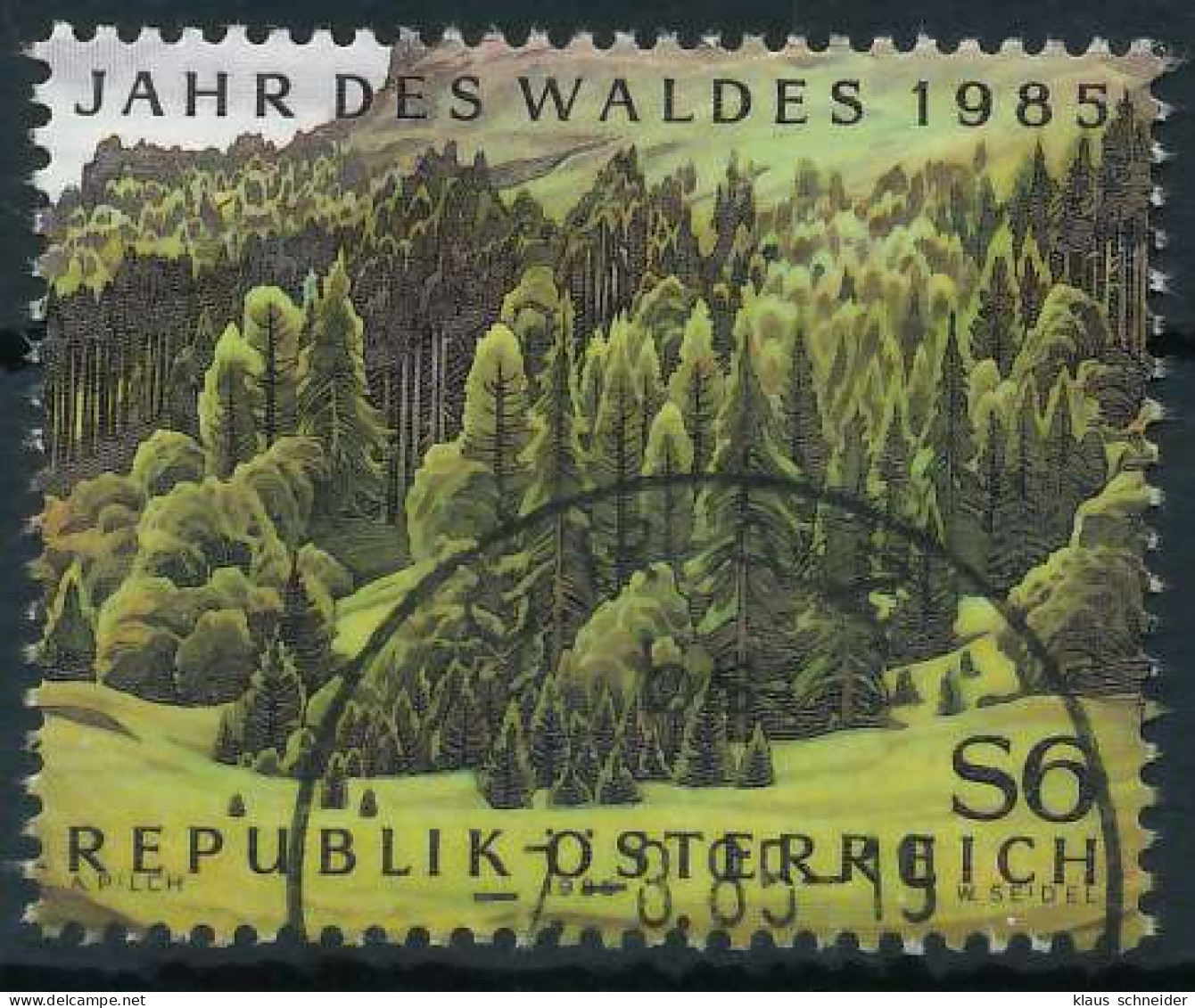 ÖSTERREICH 1985 Nr 1819 Gestempelt X24672E - Used Stamps