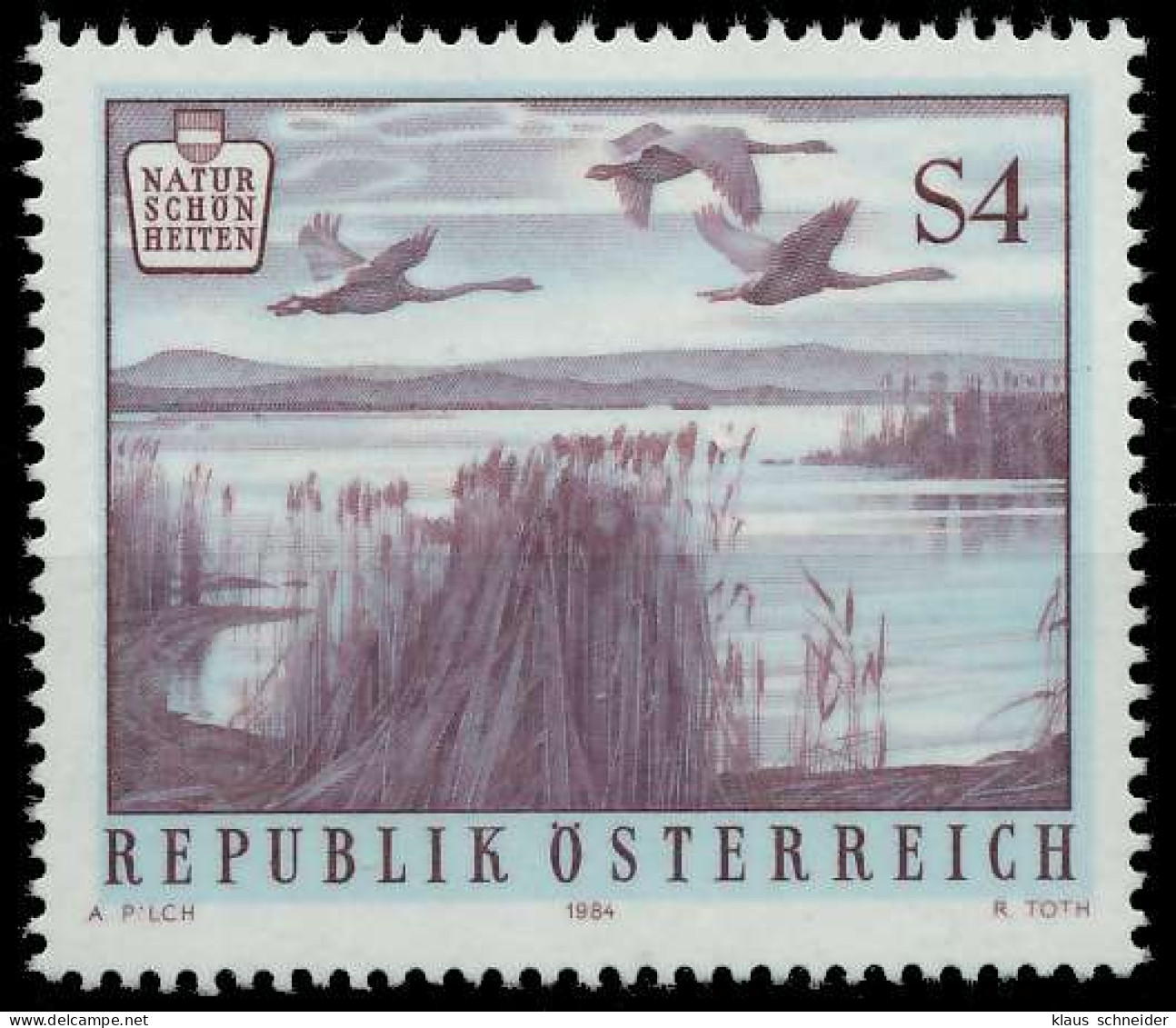 ÖSTERREICH 1984 Nr 1788 Postfrisch SD2AC46 - Unused Stamps
