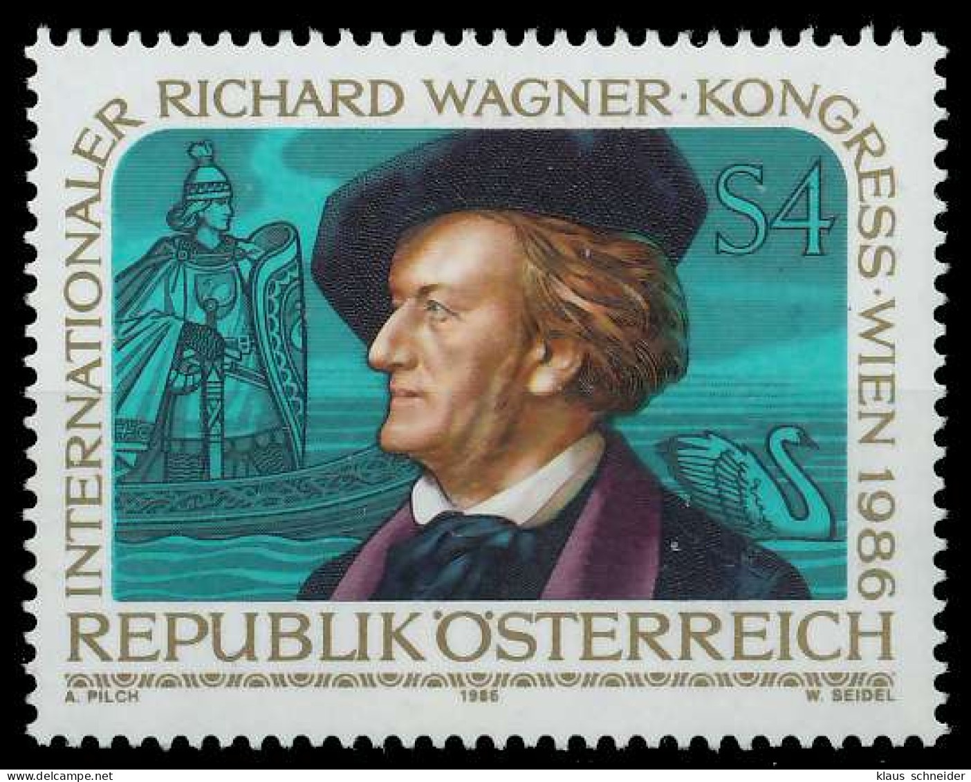 ÖSTERREICH 1986 Nr 1849 Postfrisch SD3056A - Unused Stamps