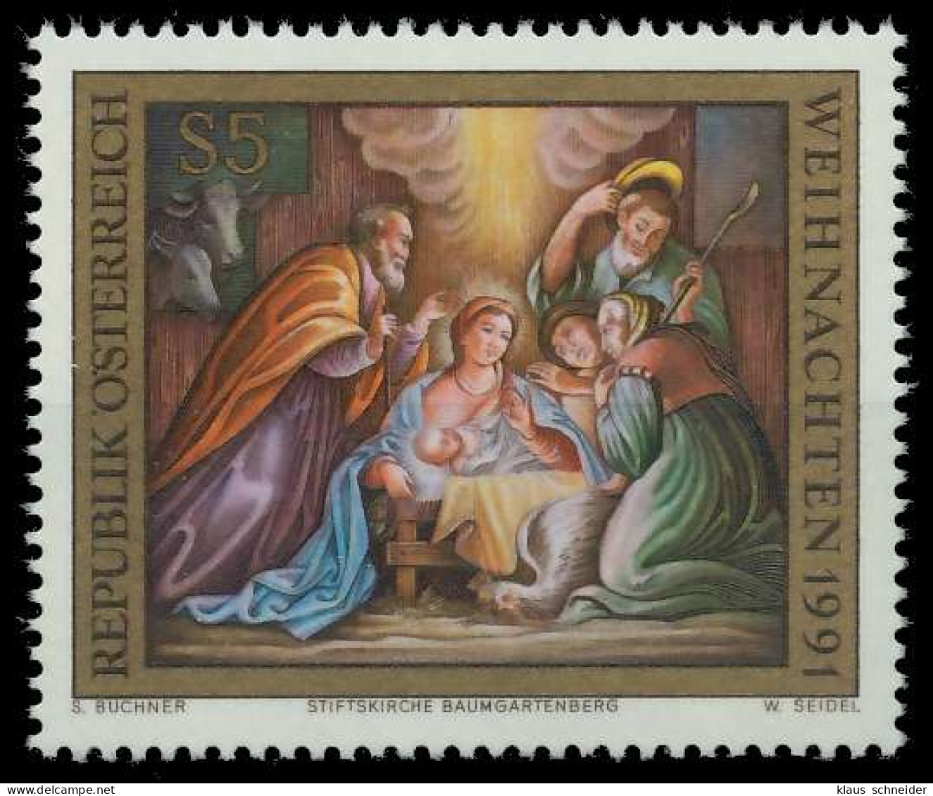ÖSTERREICH 1991 Nr 2046 Postfrisch SD30B72 - Unused Stamps
