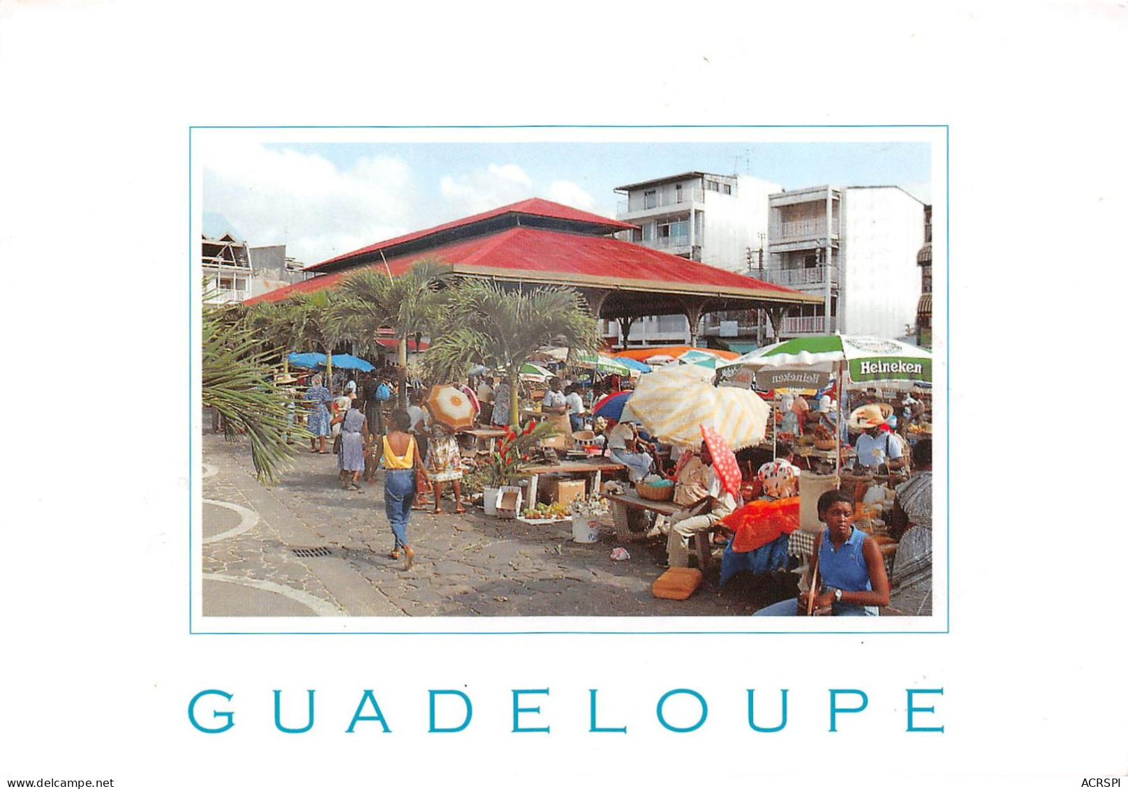 97 GUADELOUPE  Le Marché à POINTE-à-PITRE              (Scan R/V) N°   2   \PB1110 - Pointe A Pitre