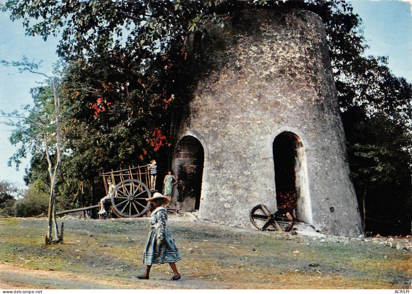 97 MARTINIQUE    Moulin De Trois-Rivières  (Scan R/V) N°  19   \PB1109 - La Trinite