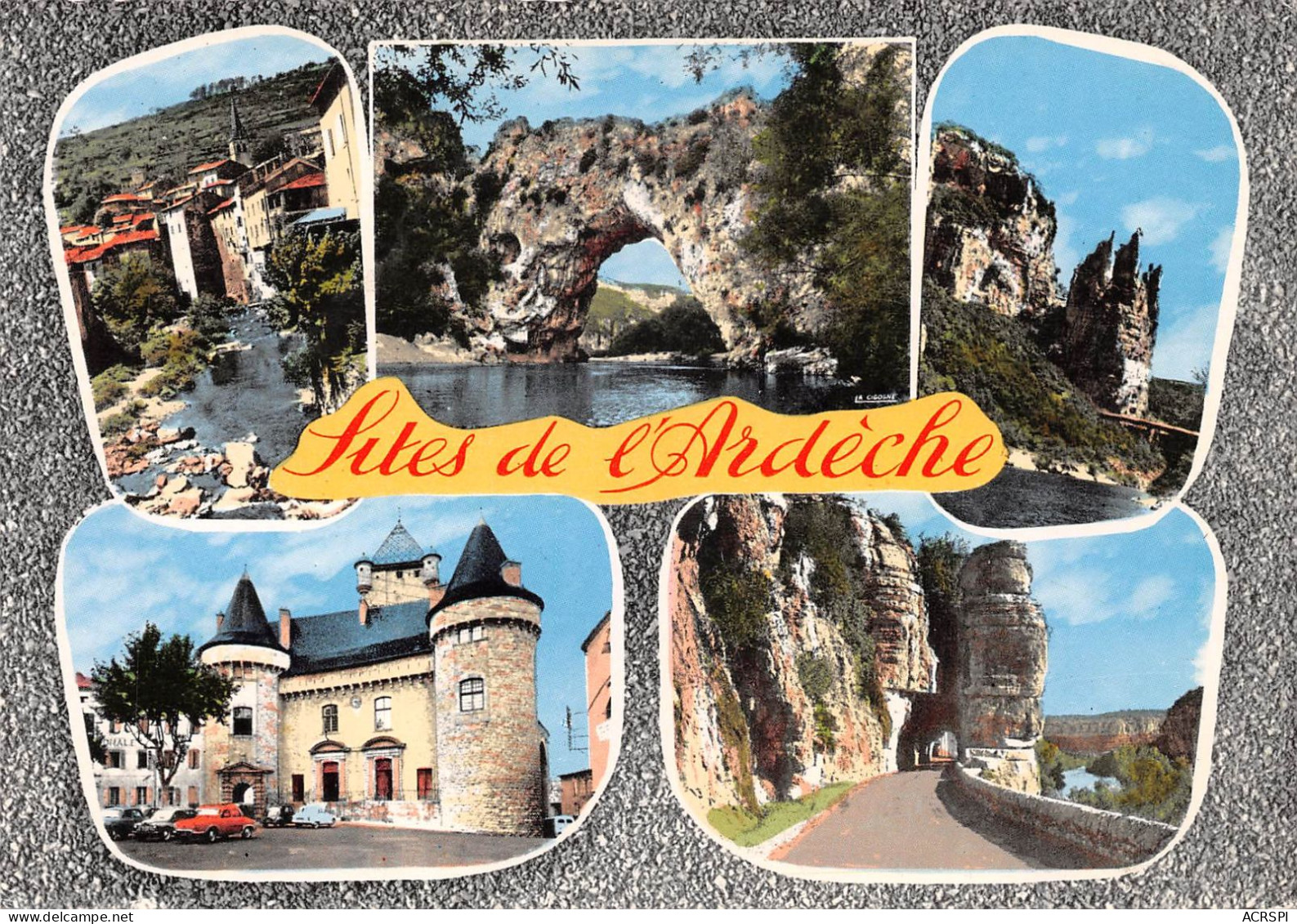 07 Ardèche Multivue  (Scan R/V) N°   46   \PB1107 - Vallon Pont D'Arc