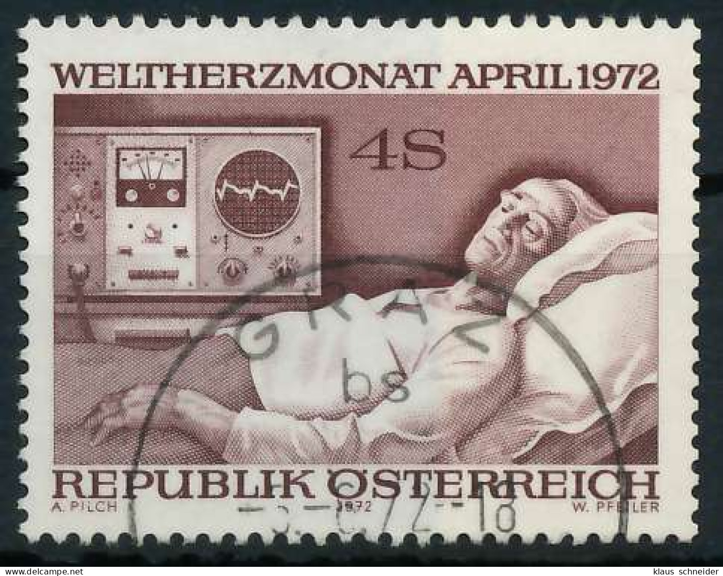 ÖSTERREICH 1972 Nr 1386 Gestempelt X24F3DA - Used Stamps