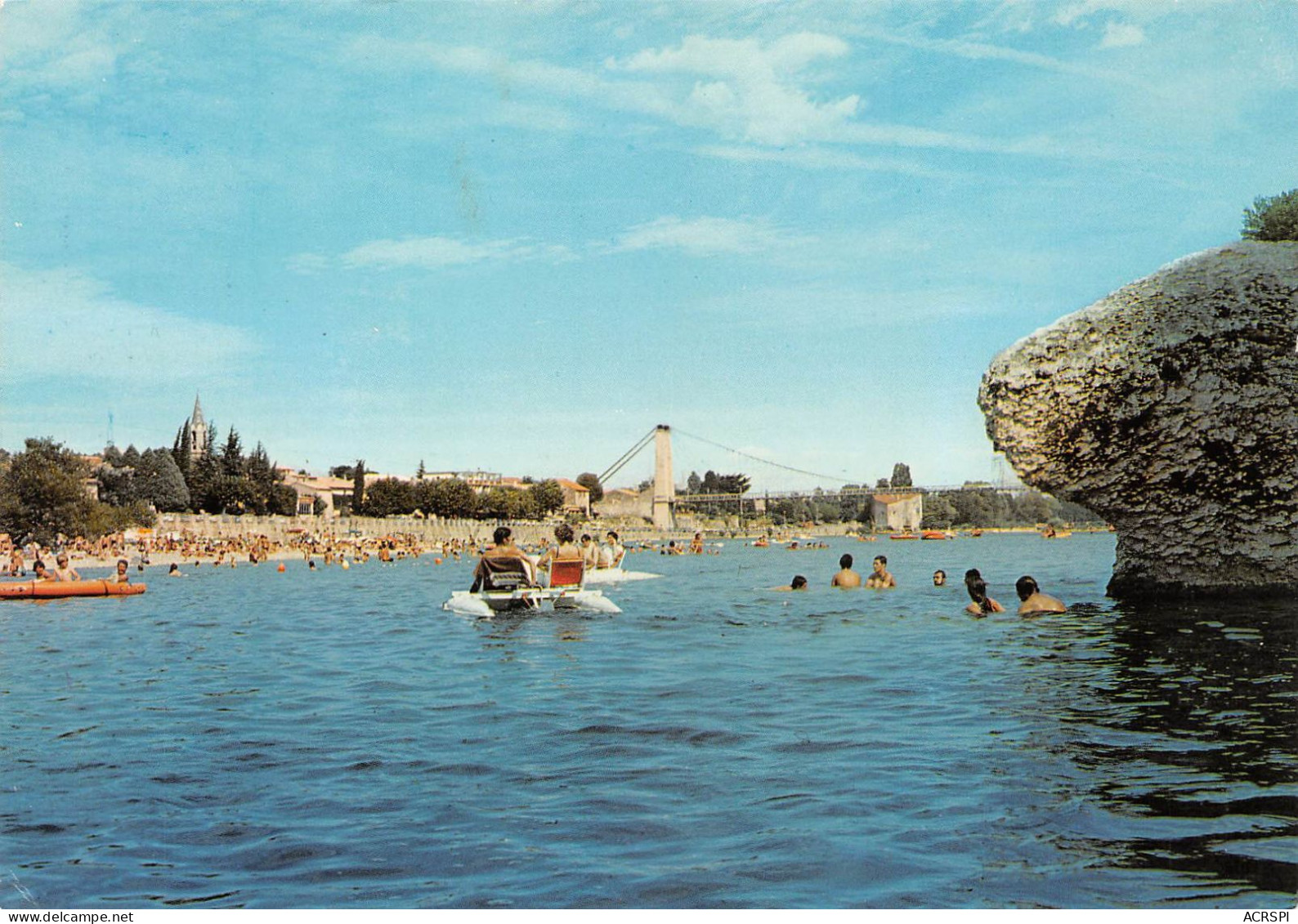 07   SAINT MARTIN D'ARDECHE  La Plage (Scan R/V) N°   22   \PB1106 - Saint Martin De Valamas