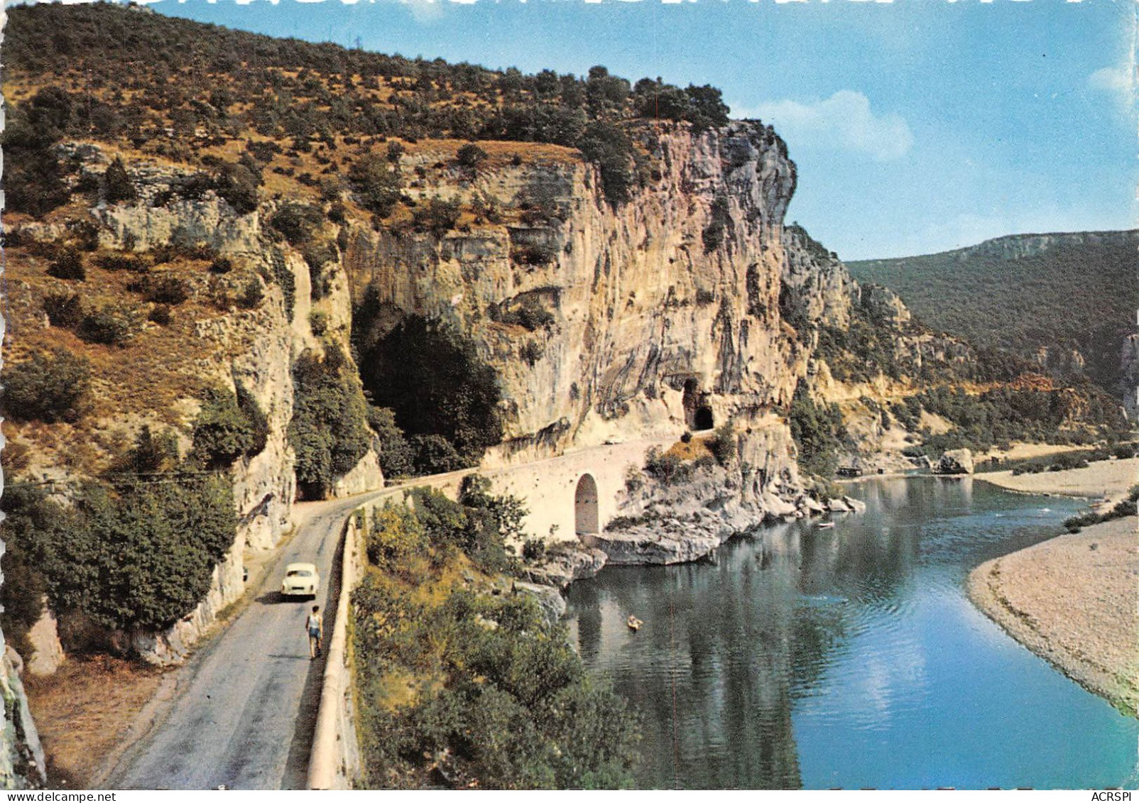 07 Vallon-Pont-d'Arc Gorges De L'Ardèche La Route Du Pont (Scan R/V) N°   18   \PB1103 - Vallon Pont D'Arc