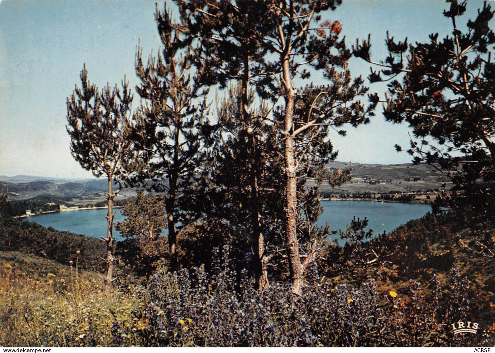 07 Le Lac-d'Issarlès     Le Béage   Ancien Volcan Cratère    (Scan R/V) N°   3   \PB1102 - Saint Martin De Valamas