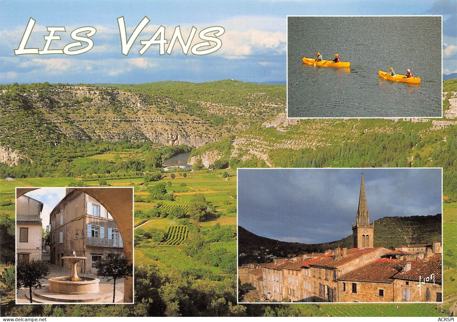 07 LES VANS Ardèche                (Scan R/V) N°   2   \PB1101 - Les Vans