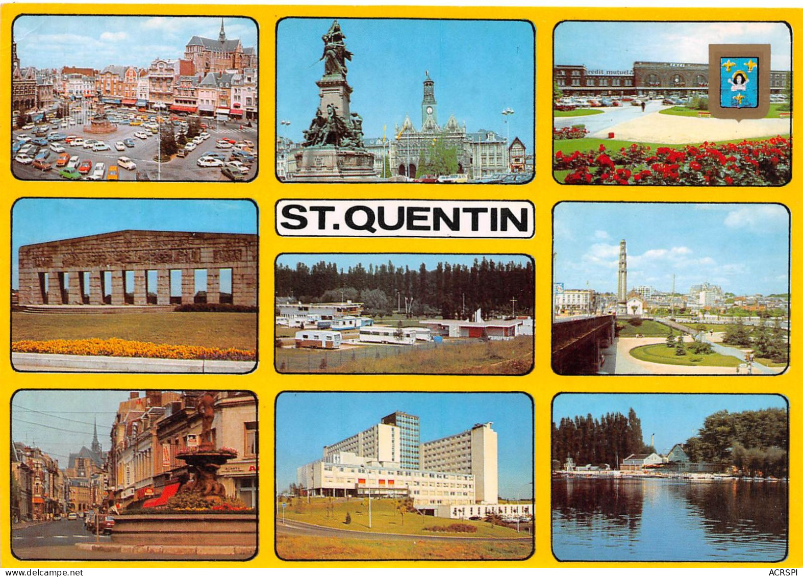 02  SAINT QUENTIN  AISNE Multivue (Scan R/V) N°   46   \PB1118 - Saint Quentin