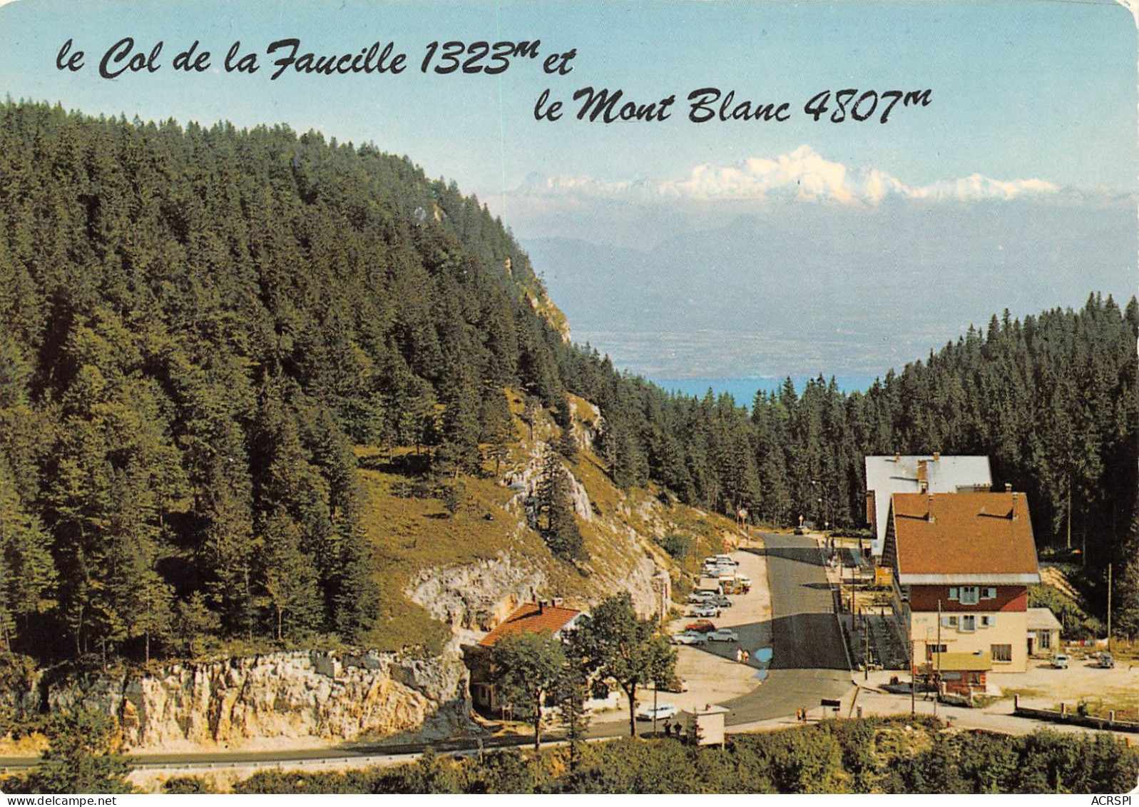 01  Col De La Fauçille Les Hotels   (Scan R/V) N°   50   \PB1116 - Nantua