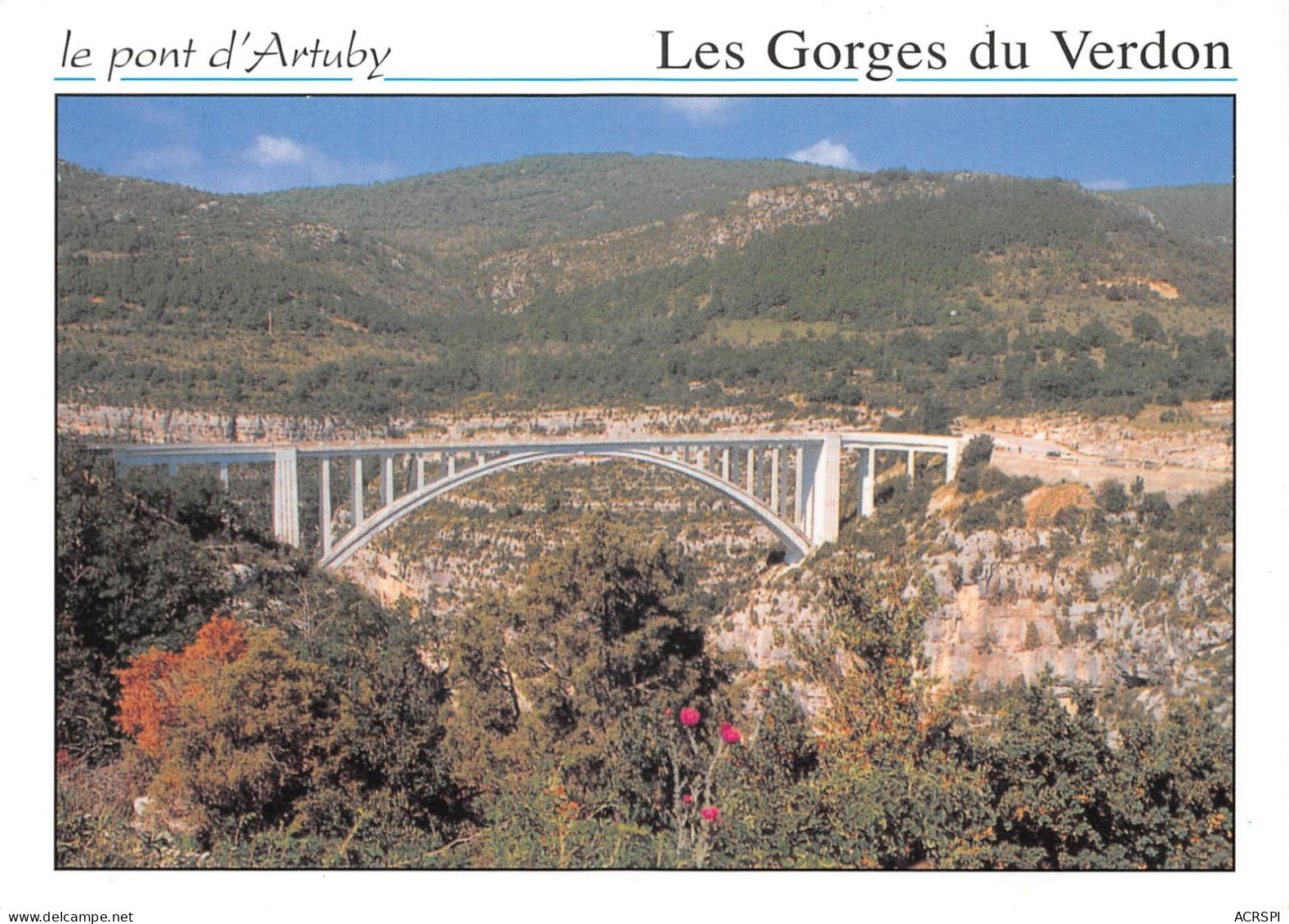 83  Comps-sur-Artuby  Le Pont (Scan R/V) N°   15   \PB1113 - Comps-sur-Artuby