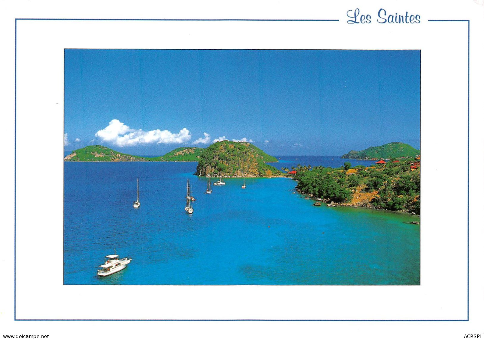 97 Guadeloupe LES-SAINTES  Terre-de-Haut  Anse De Pain De Sucre              (Scan R/V) N°   3   \PB1111 - Pointe A Pitre