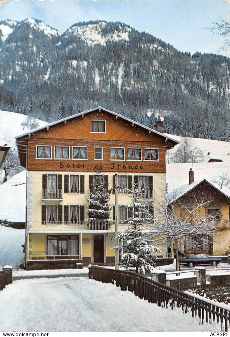 74 Entremont Glières-Val-de-Borne L'hotel De FRANCE (Scan R/V) N°   65   \PB1128 - Thônes