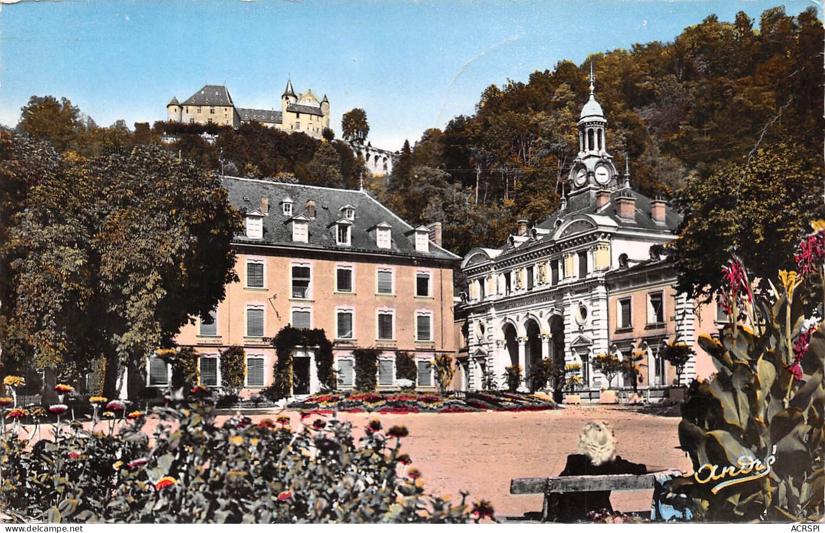 38  URIAGE Les BAINS Etablissement THERMAL Hotel Bellevue    (Scan R/V) N°   61   \PB1124 - Uriage