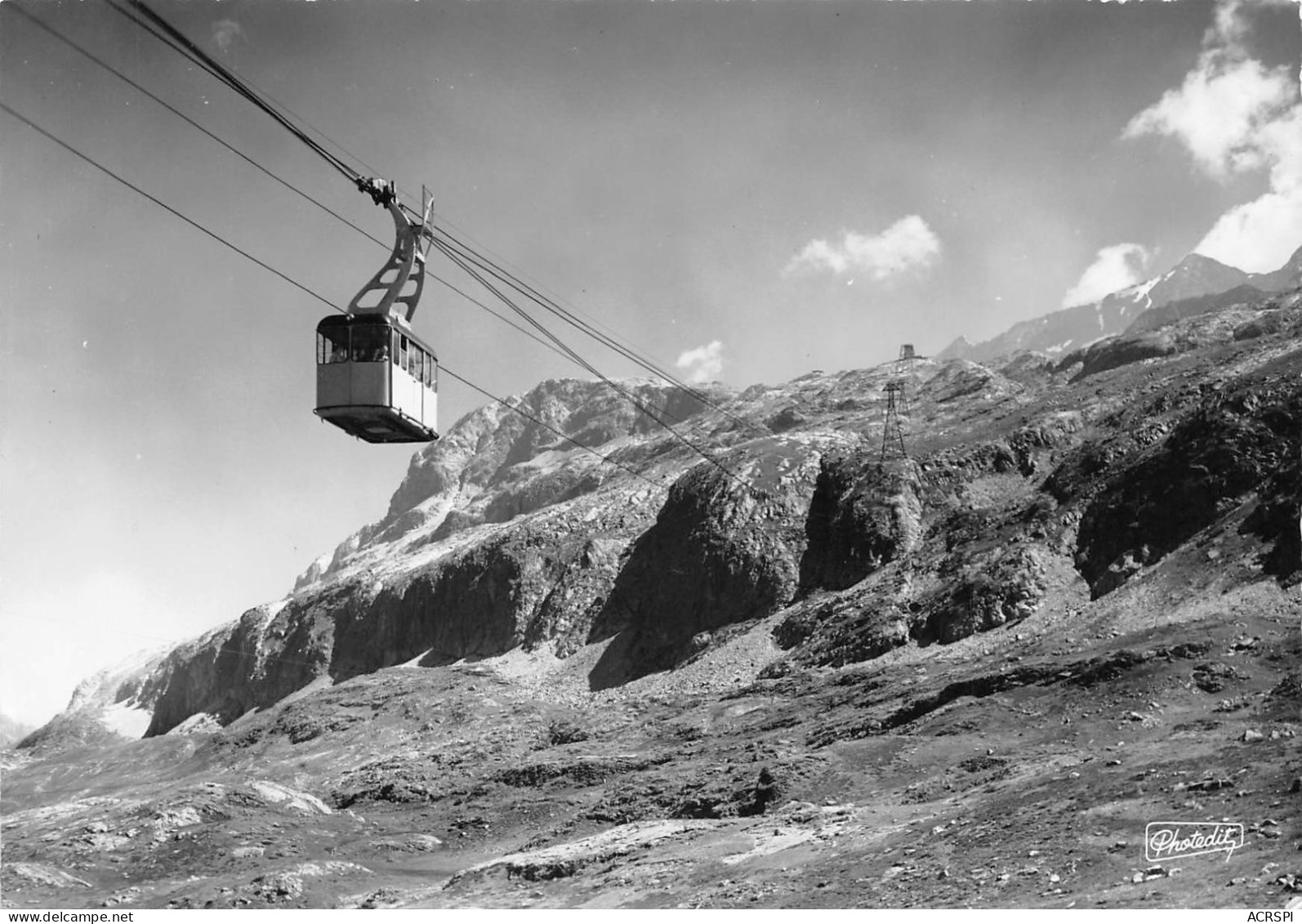 38 L'ALPE D'HUEZ  Bourg D'Oisans Le Téléférique  (Scan R/V) N°   24   \PB1123 - Bourg-d'Oisans