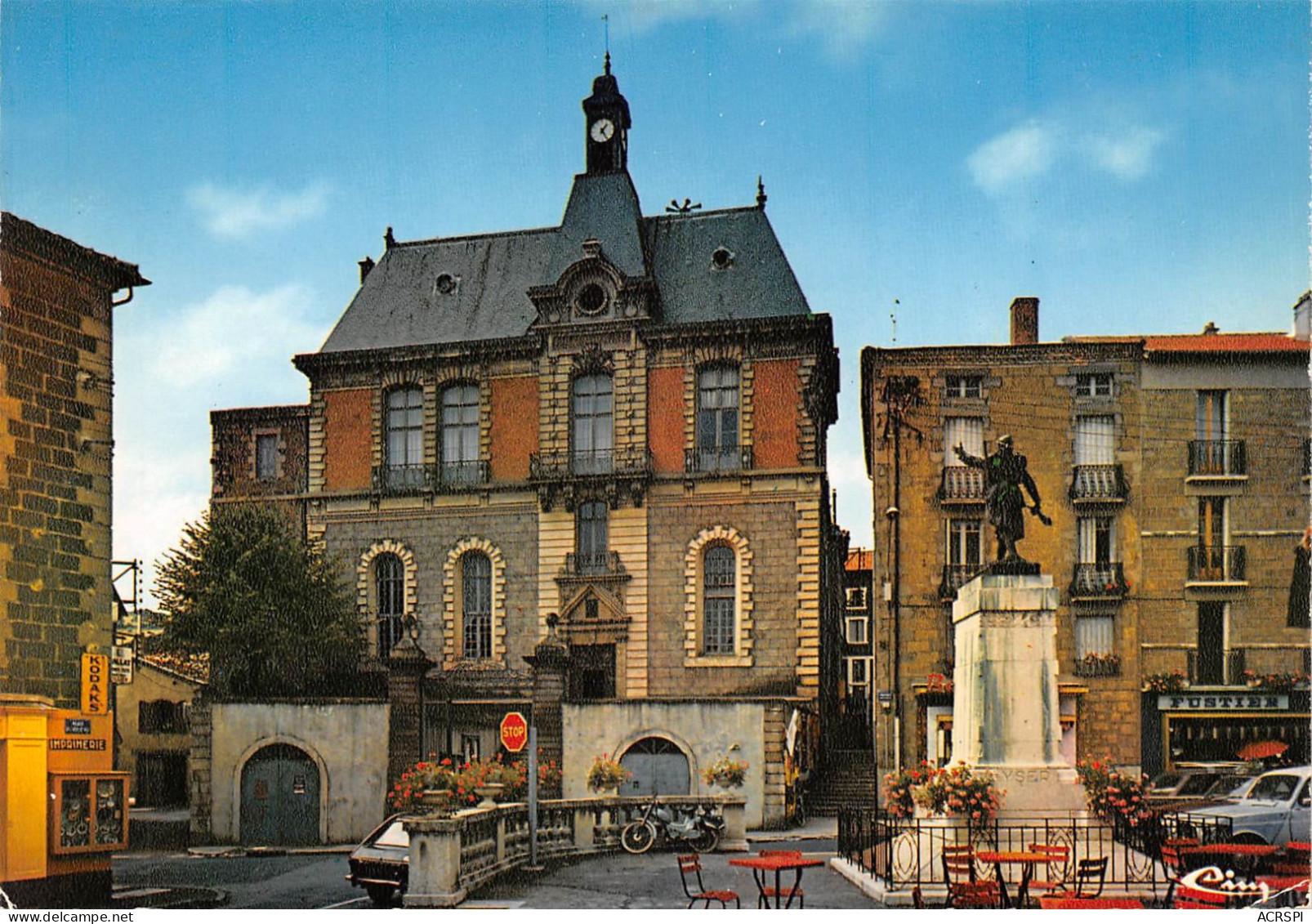 43  LANGEAC  La Mairie  (Scan R/V) N°   36   \PB1121 - Langeac