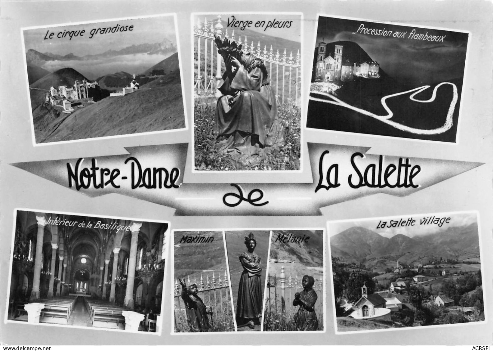 lot de 35 cartes du Sanctuaire de ND de La Salette-Fallavaux                 (Scan R/V) N°  1  \PB1126 Boite