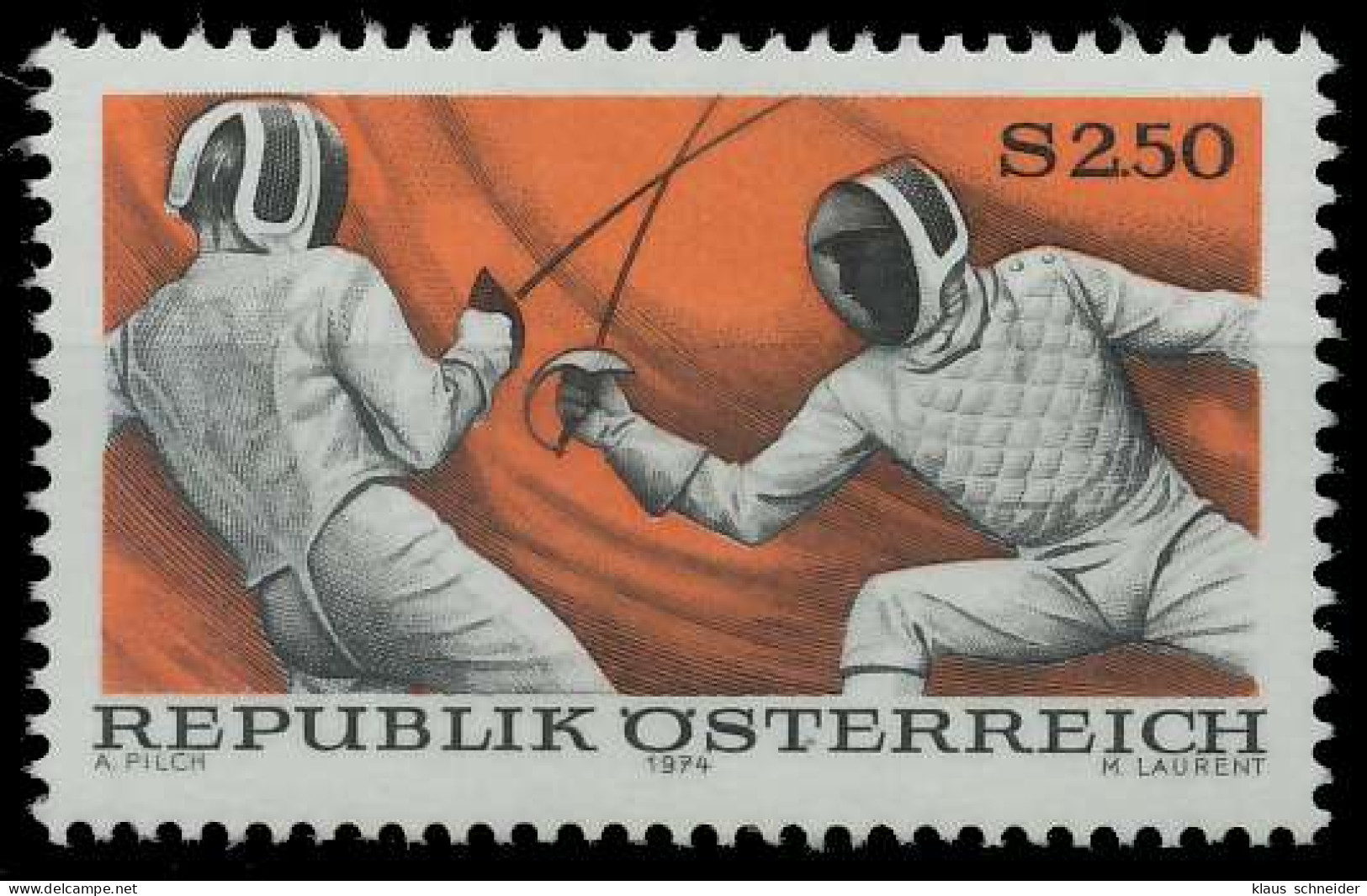 ÖSTERREICH 1974 Nr 1456 Postfrisch X2557E6 - Unused Stamps
