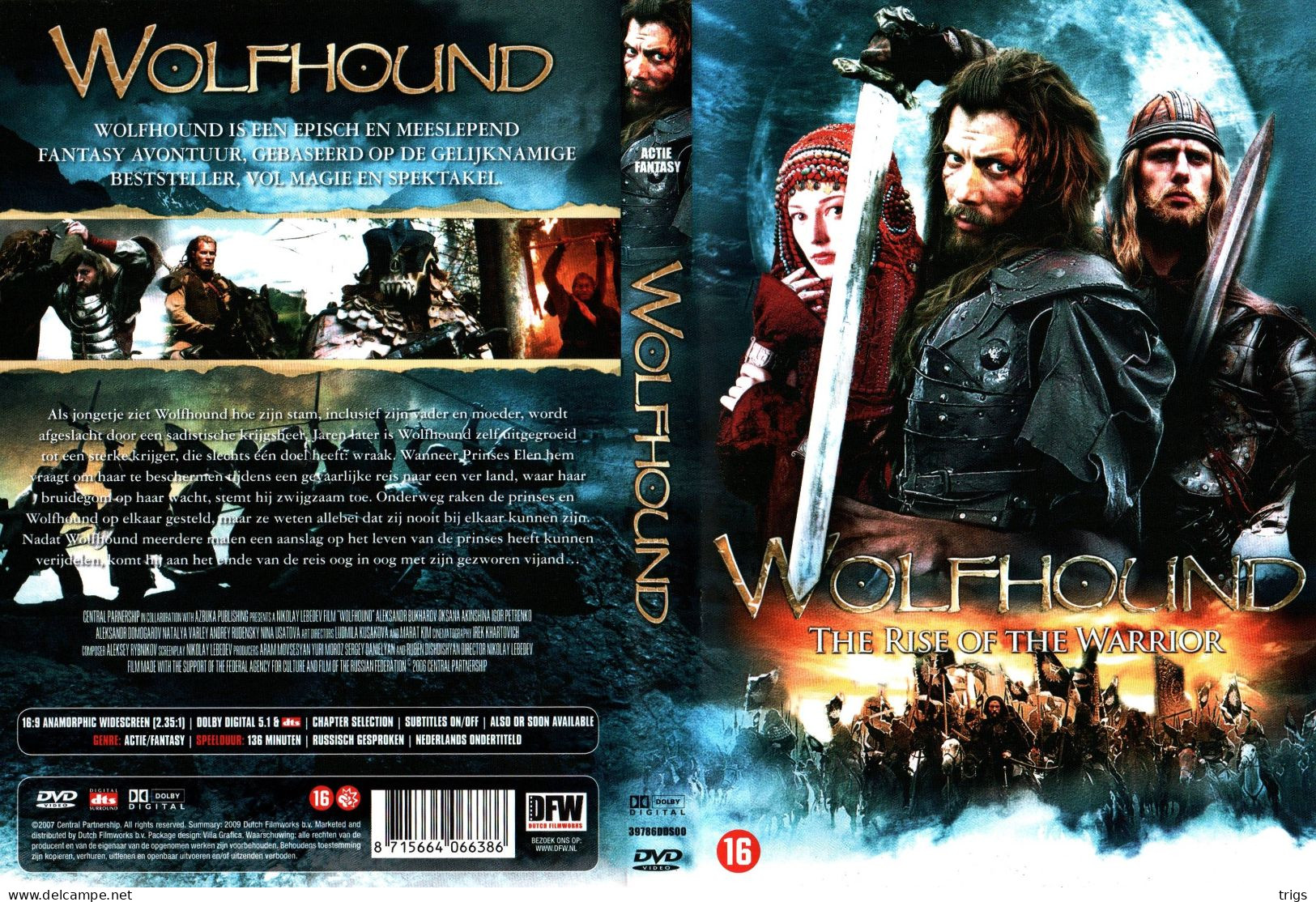 DVD - Wolfhound - Action, Aventure