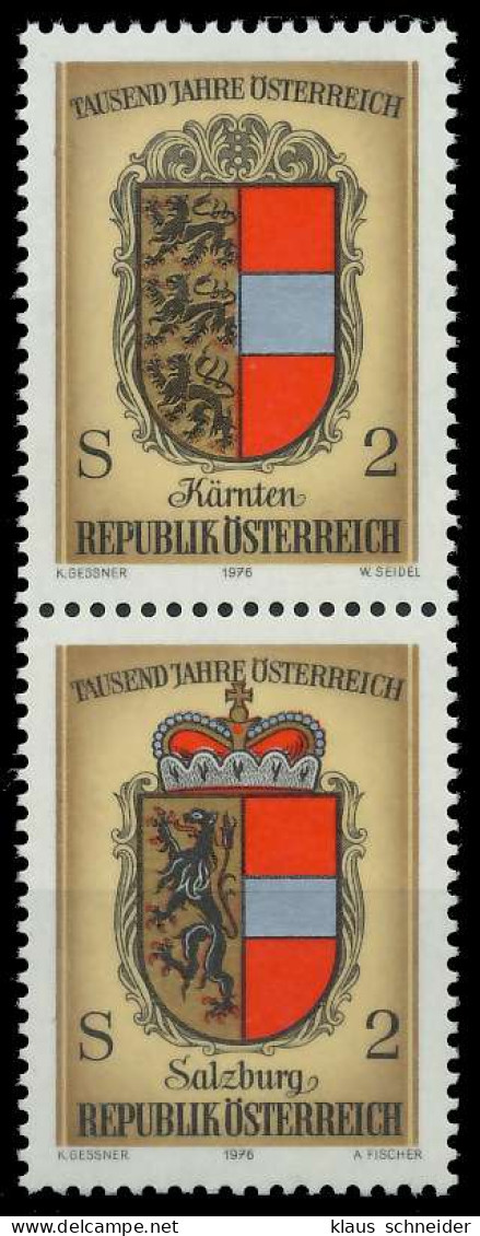 ÖSTERREICH 1976 Nr 1522 30 SZdd Postfrisch SENKR PAAR X255B1A - Unused Stamps