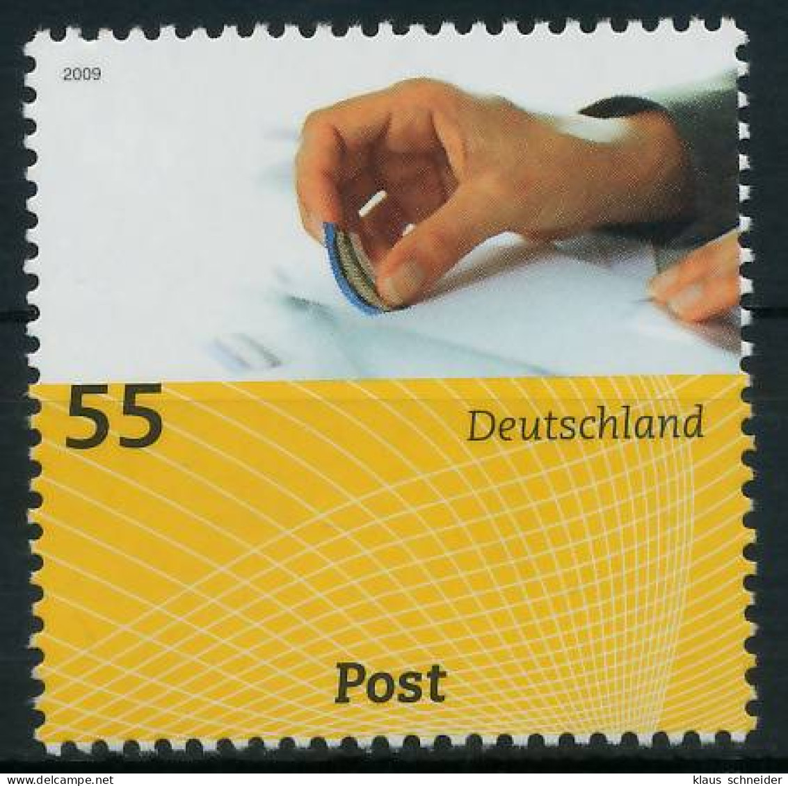 BRD BUND 2009 Nr 2723 Postfrisch SE162B2 - Unused Stamps