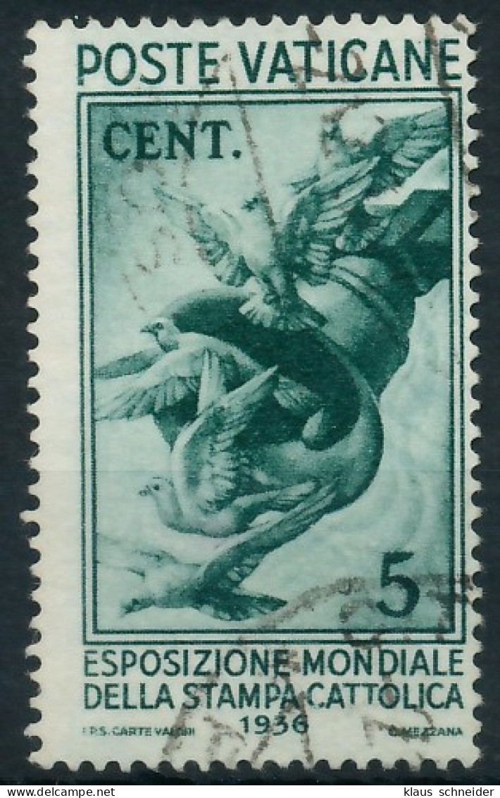 VATIKAN 1936 Nr 51 Gestempelt X3C2602 - Usati