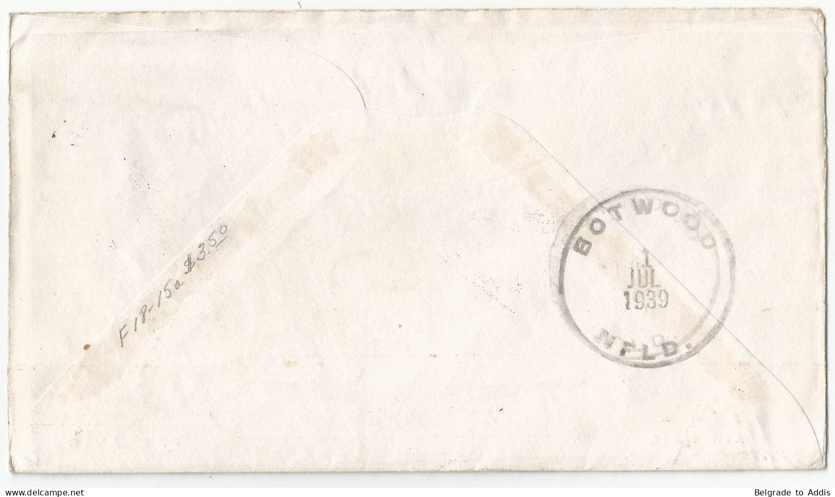 Ireland Eire USA Canada First Flight Cover Air Mail Shannon - Botwood - Shediac - New York 1939 Newfoundland - Luftpost