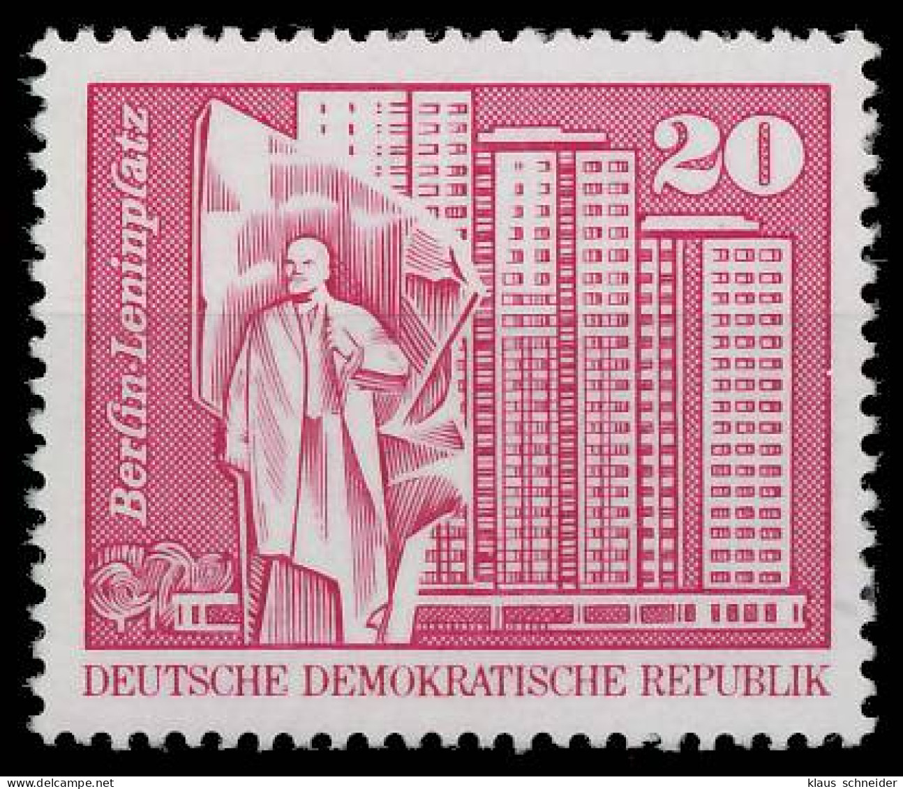 DDR DS AUFBAU IN DER Nr 1820 Postfrisch SF5ADFA - Unused Stamps