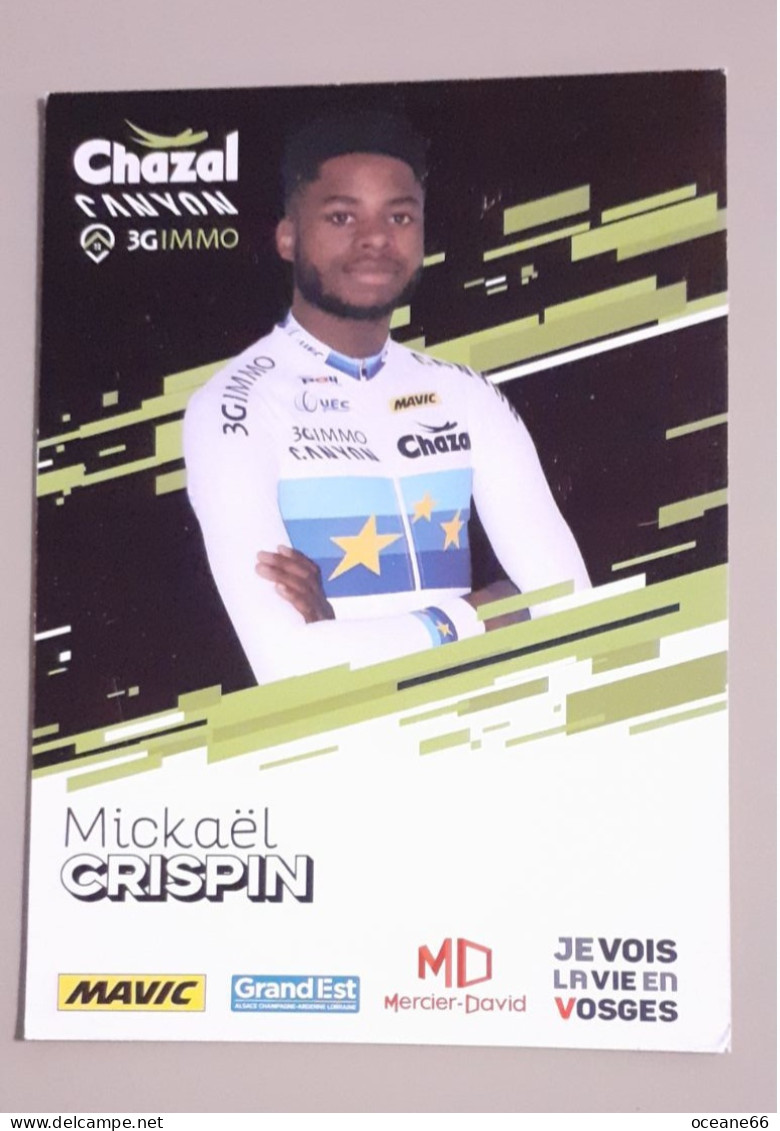 Mickaél Crispin Champion D'Europe Chazal - Cycling