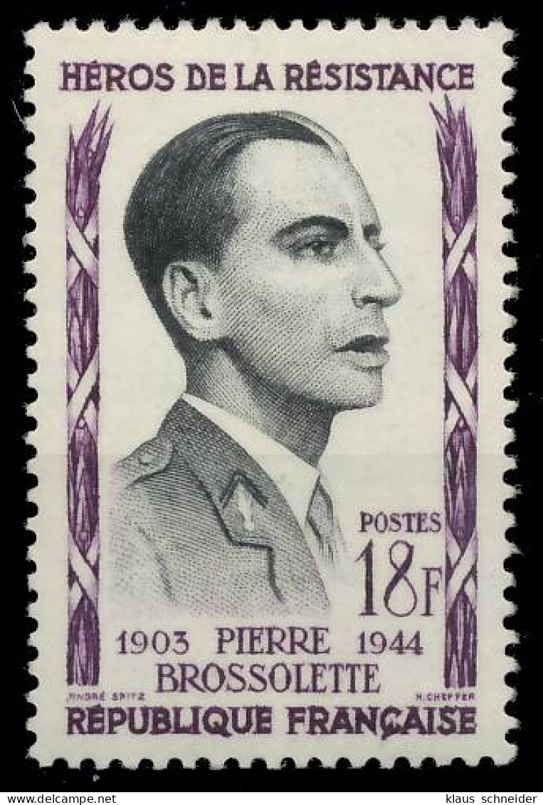 FRANKREICH 1957 Nr 1132 Postfrisch SF5B14E - Ungebraucht