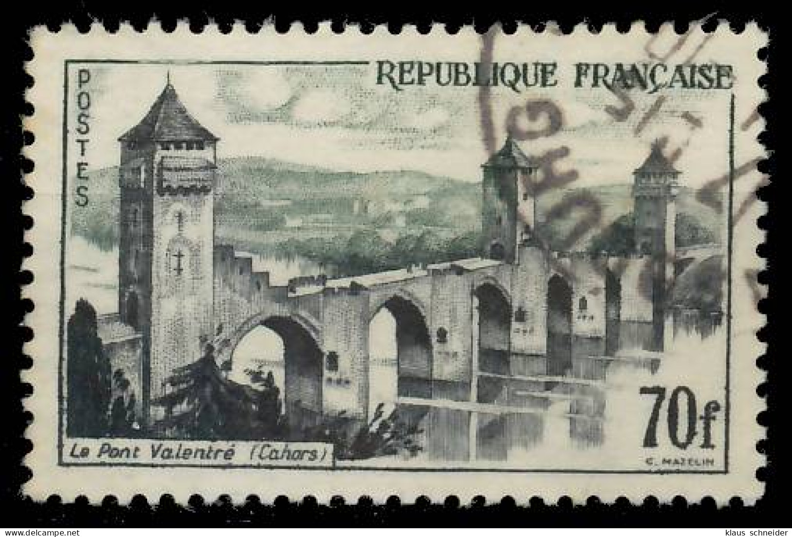 FRANKREICH 1957 Nr 1147 Gestempelt X3F3F76 - Used Stamps