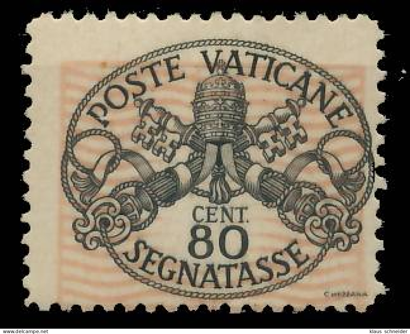 VATIKAN PORTOMARKEN Nr 9xII Ungebraucht X3FE1C6 - Postage Due