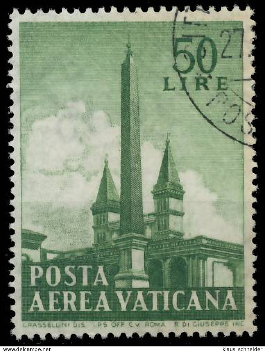 VATIKAN 1959 Nr 322 Gestempelt X40155A - Used Stamps