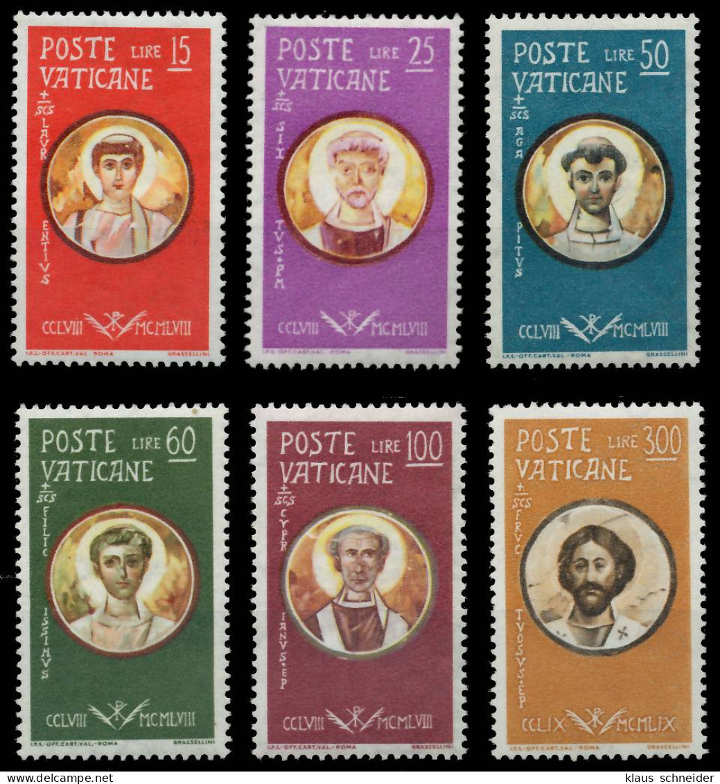 VATIKAN 1959 Nr 307-312 Postfrisch SF6A112 - Unused Stamps